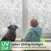 Rainbow Tulip Frosted Glass Privacy Film Static Cling Sun Blocking Decorative Stained Glass Window Film Premium
