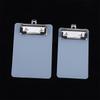 1/3Pcs Portable Transparent Clipboard With Hanging Hook Mini Clear Writing Board Hanging Office School Supplies