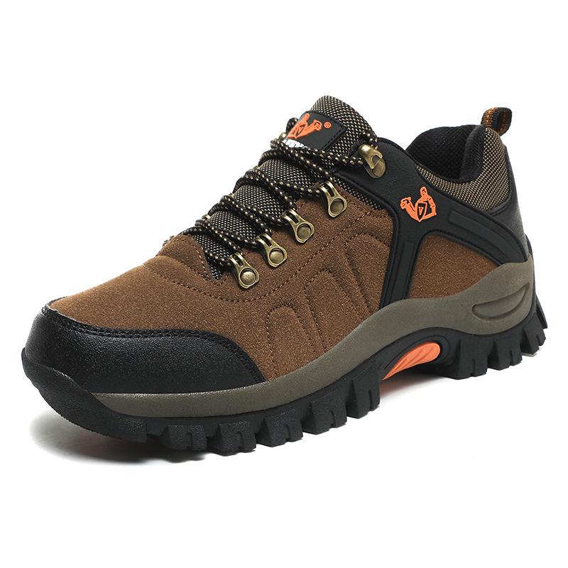 Fashion new foreign trade men's sports style casual shoes large size outdoor hiking shoes mountain climbing camping men's shoes