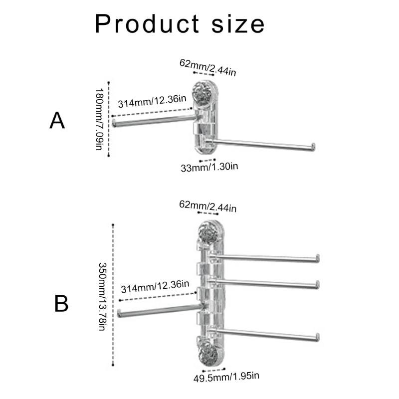 Mocny wieszak na ręczniki łazienkowe Elegancki wieszak na ręczniki z przyssawką Ścienny organizer na ręczniki do łazienki