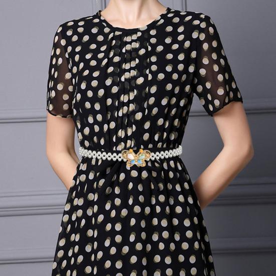 Women Waist Belt Butterflies Shape Match Clothes Stainless Pretty Portable Exquisite Women Waist Belt Waist Jewelry Accessories