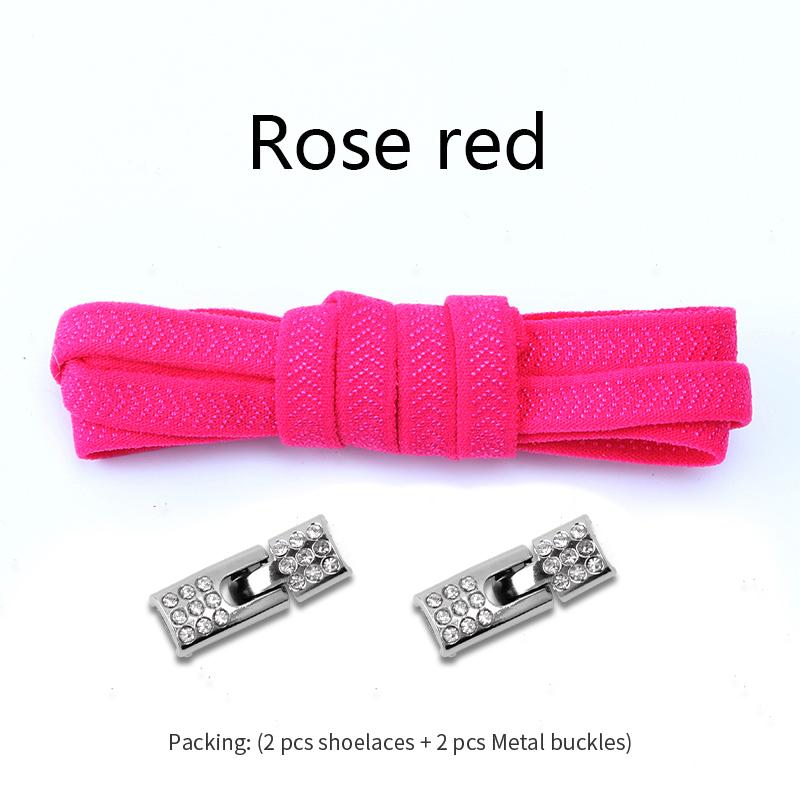 Elastische Schnürsenkel Sneakers Diamant Kreuz Verschlüsse Schnürsenkel ohne Binden Kinder Erwachsene 8MM Breite Keine Bindeschuhbänder Gummibänder Schnürsenkel