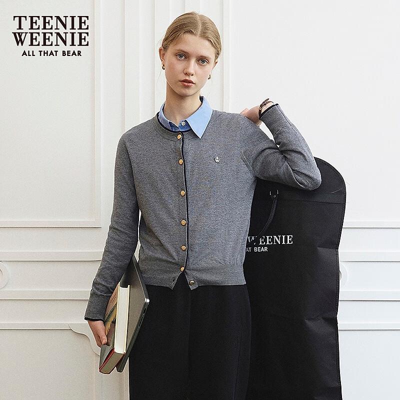 Teenie Weenie Women's Patchwork Knit Cardigan