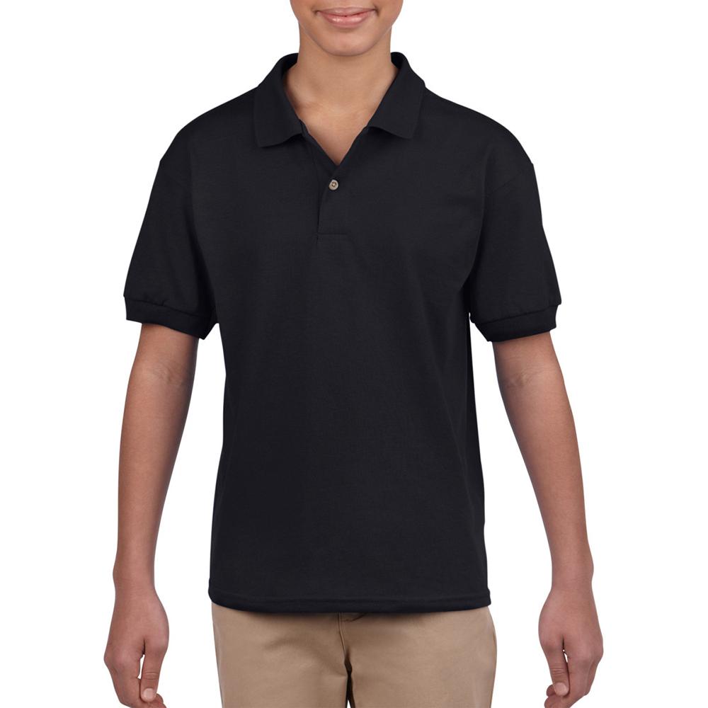 Gildan DryBlend Childrens Unisex Jersey Polo Shirt
