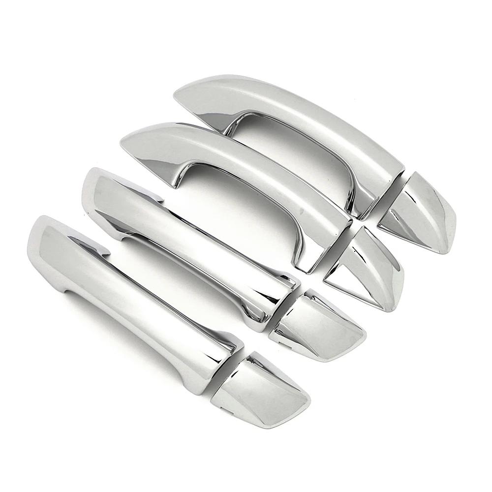 Car Upgrade Chrome Silver Door Handle Cover For Volkswagen VW Passat B6 B7 2005-2015 Cars Accessories Exterior Styling
