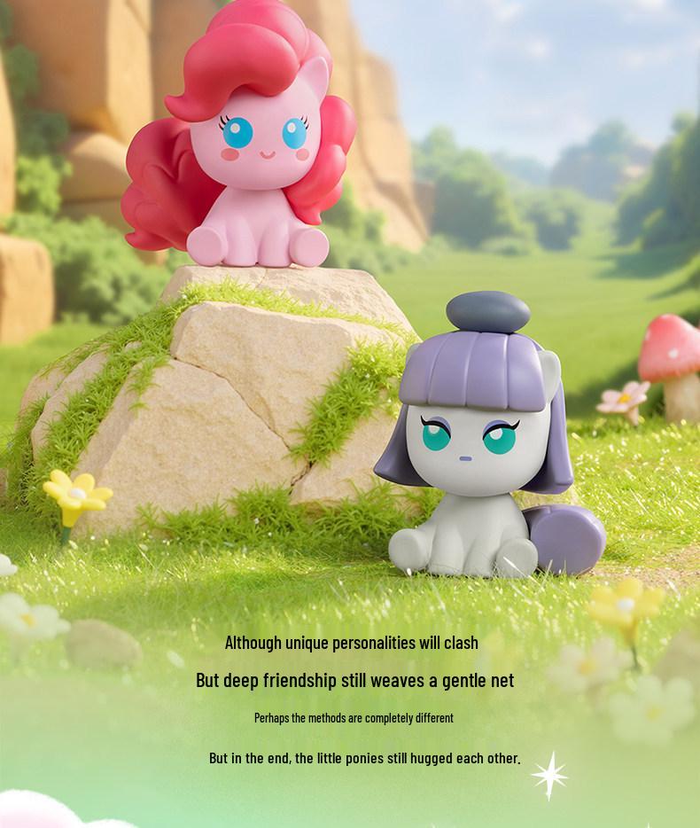 Playful Ponyville: Pinkie Pie Doll - Magic Bottle Blind Box Edition.