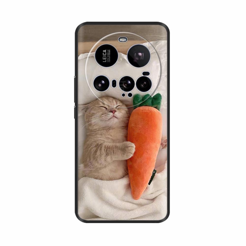 For Xiaomi 15 Ultra Case Soft TPU Silicone Shockproof Cartoon Cat Lion Phone Cover For Xiaomi 15Ultra Phone Cases Xiaomi15 Ultra