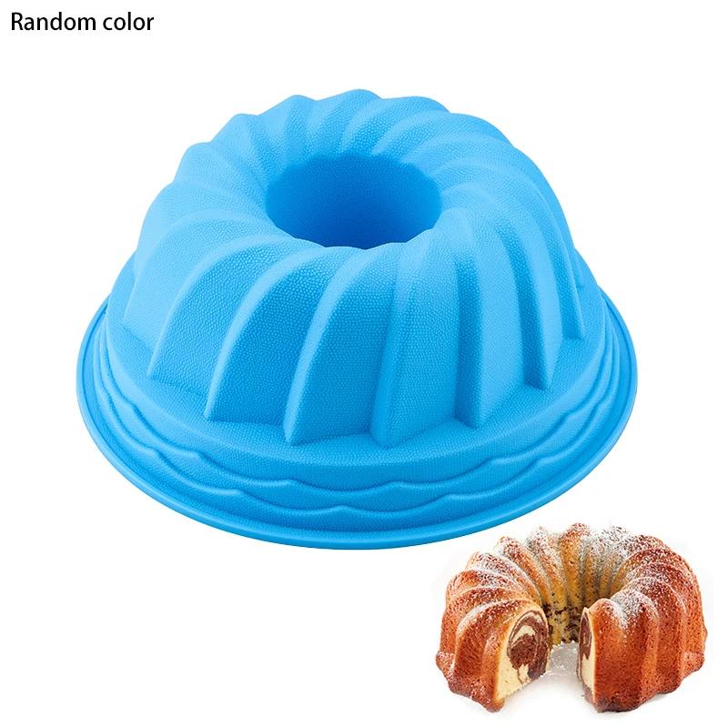 

3D Food Grade Silicone Mousse Mould Large Size Pastry Cake Mold Bakeware Cake Pan Art Cake Baking Tray Tool Model Baking Tools