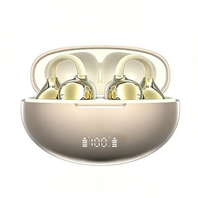 Bezprzewodowe słuchawki Bluetooth z redukcją szumów otoczenia, minimalnym wyciekiem dźwięku, szybkim ładowaniem, ergonomicznym dopasowaniem, idealne do rozmów internetowych i na co dzień, technologia Open-Ear 6.1, przewodnictwo kostne,