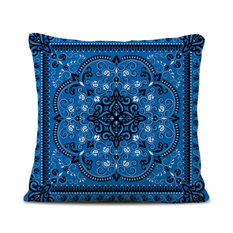 

Design Exquisite And Luxurious National Palace Style Combination Plush Pillow Cover Design Cushion Waist Pillow Cover 45 * 45 (without core)