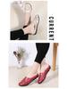 Spring/Summer Women's Genuine Leather Casual Low-Top Flat Slippers, Sizes 35-46, Plus Size Available