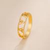 Trinity Triquetra Celtics Knot Rings Stainless Steel Gold Finger Ring Talisman Amulet Jewelry Gift for Women