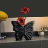 Butterfly Vase Ceramic Dried Flower Container for Room and Dining Table Butterfly Decorative Vase for Living Room Decoration New