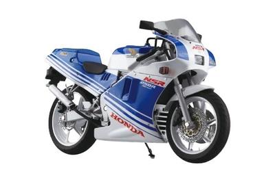 Skynet 1/12 Completed Bike Honda NSR250R '88 Terra Blue/Ross White