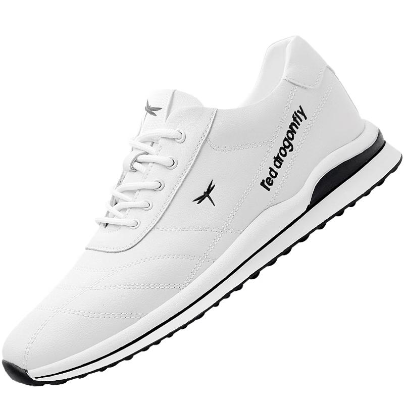 Men s Lace-Up Casual Low-Top Sneakers EU 41 белый