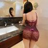 Sex Underwear Transparent Lace Uniform Seduction Cosplay Perspective Lace Lace Set Free Sexy Erotic Underwear Set Women Erotic Clothing