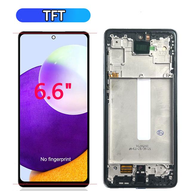 Οθόνη AMOLED για Samsung Galaxy A73 5G A736B A736B/DS Οθόνη LCD Οθόνη Αφής Ψηφιοποιητής για Αντικατάσταση Οθόνης Samsung A73 5G