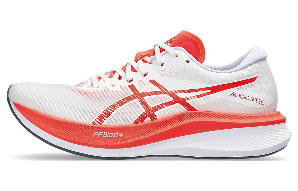 ASICS Magic Speed 3 White Sunrise Red Women s 1012B652-100 37