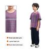 Boys' Letter Print Loose Fit Short Sleeve T-Shirt