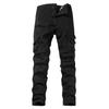 Men's Casual Relaxed Fit Cargo Pants, Outdoor Hiking Pants Cotton Twill  Pants