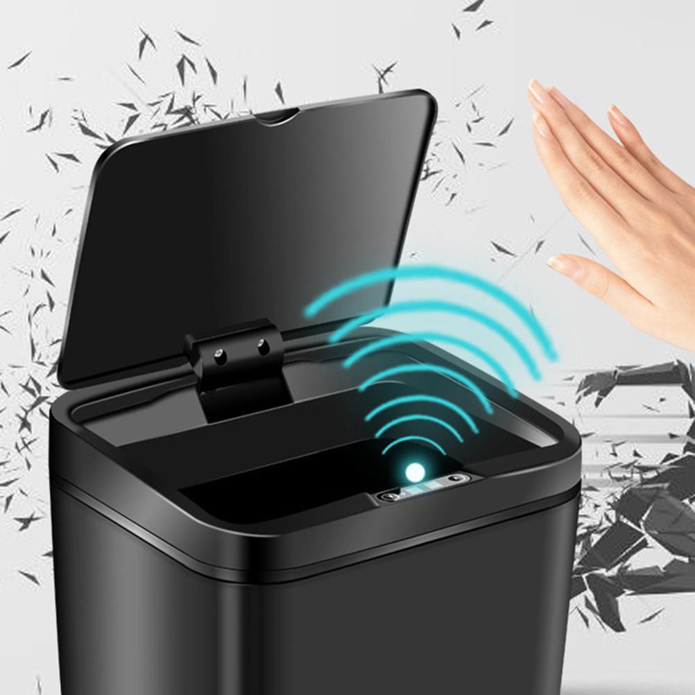 Large Capacity Removable Smart Trash Can Automatic Sensor Garbage Bin Waste Container Kitchen Bathroom Inductive Rubbish Bins