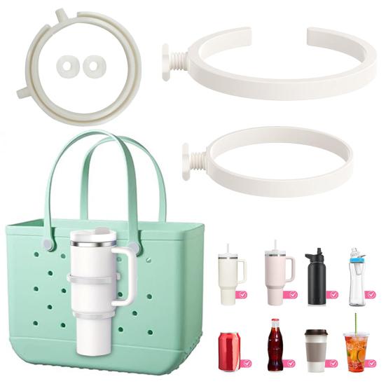 Cup Holder 30/40oz Universal Cup Holder for Bogg Bag Single Nut Design Multi-functional Cup Holder for Travel And Outdoor Activities