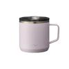 Doshisha's "Nigoro" Mug, 300ml, Vacuum Insulated, Keeps Hot or Cold, with Lid, Stainless Steel, Lavender, ADORE