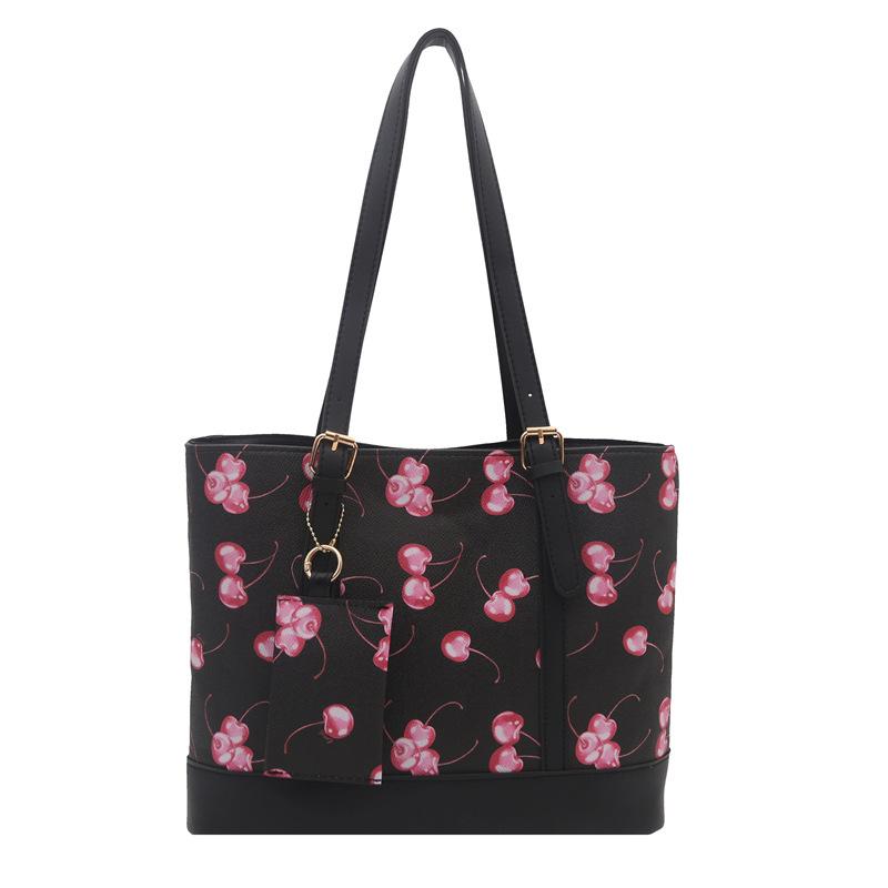 European and American fashion three-piece women's bag new simple and versatile travel one-shoulder crossbody handbag lightweight tote bag