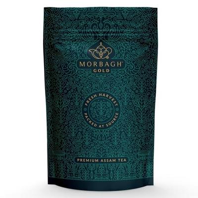 Morbagh Premium Assam Teemischung - 1 kg | Reichhaltiger Geschmack & Aromatisch | Perfekt für luxuriösen Milchtee & Chai