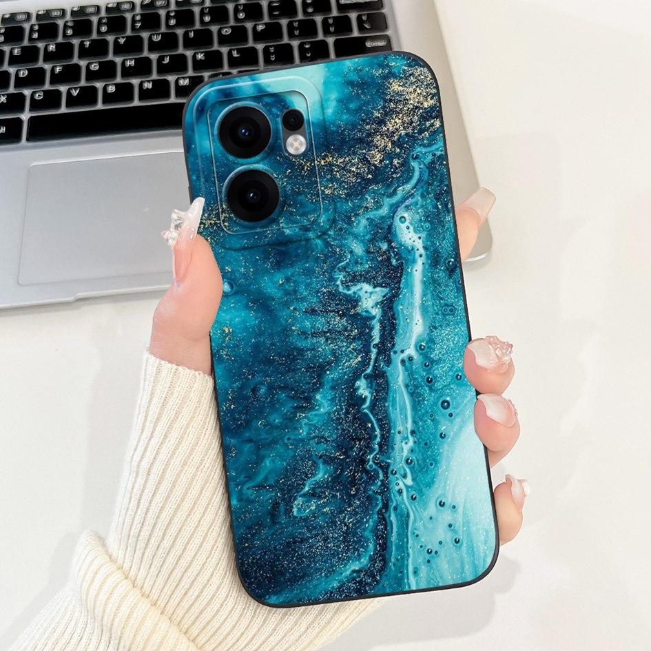 For Oppo Reno 13F 5G Case Fashion Sunset Girls Astronaut Coque Soft Silicone Phone Cover For OPPO Reno13 FS RENO13F CPH2699 Capa