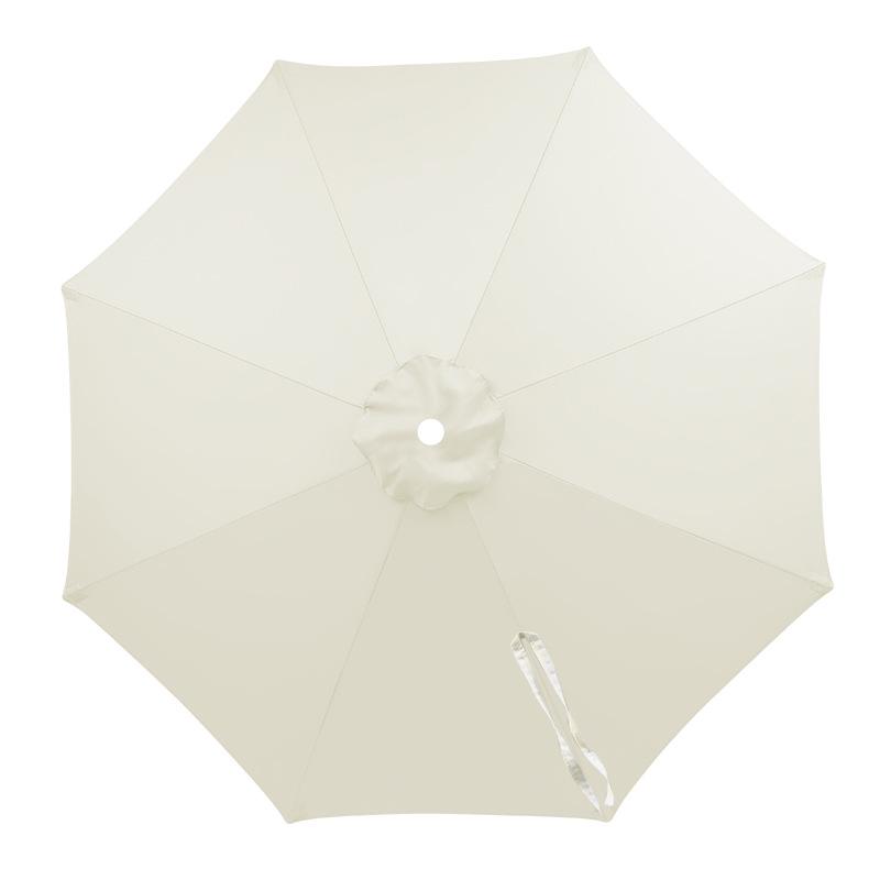 

Уличный Патио Солнцезащитный и Дождестойкий Зонт Сменный Купол Полиэстеровая Ткань 2.5m/6 Ribs