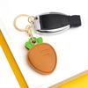 Bamen Bug Club Cartoon Access Control Card Leather Case Keychain Creative Cute Girl Key Pendant Bag Hanging Personalized Gifts