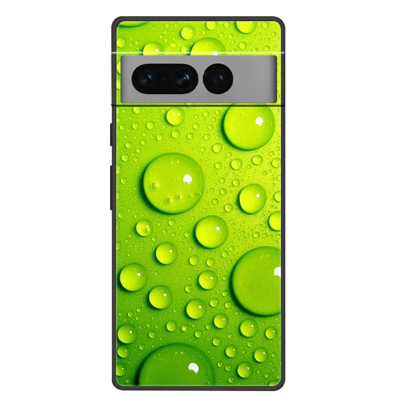For Google Pixel 7 Pro Case Soft Black Silicone Bumper Butterfly Phone Cover for Googe Pixel7 7Pro Pixel7Pro Cases Fundas Coque