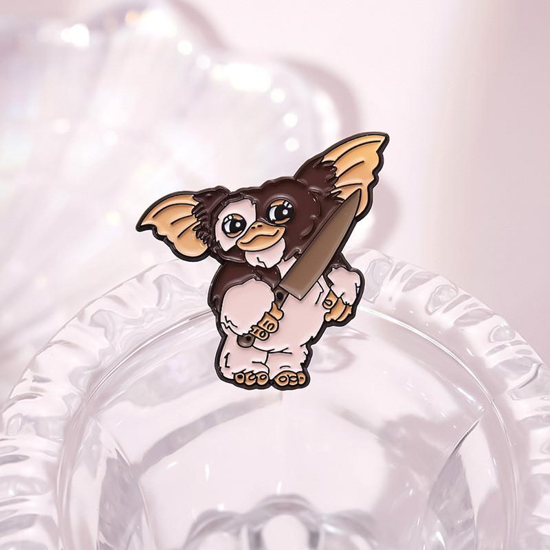 Cartoon Unique Animal Brooch Enamel Pin Stylish Accessory For Individuals Trendy