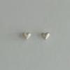 THE BORING Heart Pt Earrings_2colors