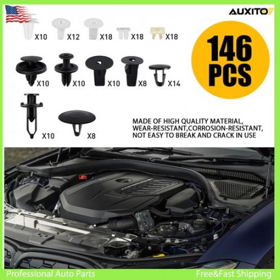 Car Fender Door for Toyota Bumper Hood Trim Clip Car Fastener Retainer 146X