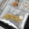 Dust-proof Jewelry Display Bag Large Capacity Earring Holder Clear PVC Jewelry Organizer  Travel