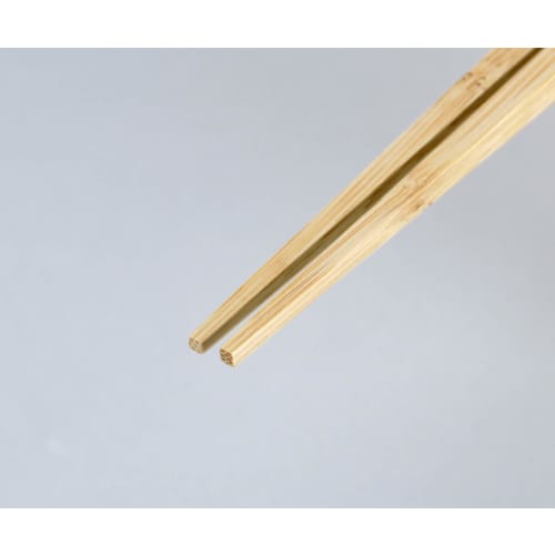 Sakai Sangyo Cooking Chopsticks, Square, 33cm (Set of 2), Made from Carbonized Moso Bamboo, Made in Japan, Thick, Unpainted
