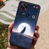 Pro pouzdro ZTE Nubia Z70 Ultra 5G 6,85'' Černé silikonové TPU měkký kryt telefonu pro Nubia Z70 Ultra Ochranné zadní kryty Z 70 Ultra