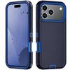 Hard 3IN1 Dustproof Defender Case for IPhone Air 17 Pro Max 16 E 15 14 Plus 13 12 11 PC+TPU OttBox Military Grade Anit-Drop Non-slip Protect Cover