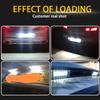 2Pcs White LED Number License Plate Light for Renault Clio Laguna 2 Megane 3 Twingo Master Vel Satis 12v Car Accessories