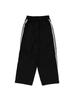 OTHERFITS Double-Pleat Taping Training Track Pants (Black)