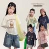 Girls Sweet Korean Style Fake Two Piece Lace Patchwork Short Sleeve T Shirt