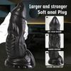 PVC Extra Long Anal Plug Dildo Sex Toy Masturbator for Men and Women Strap On Penis Realistic Dick BDSM
