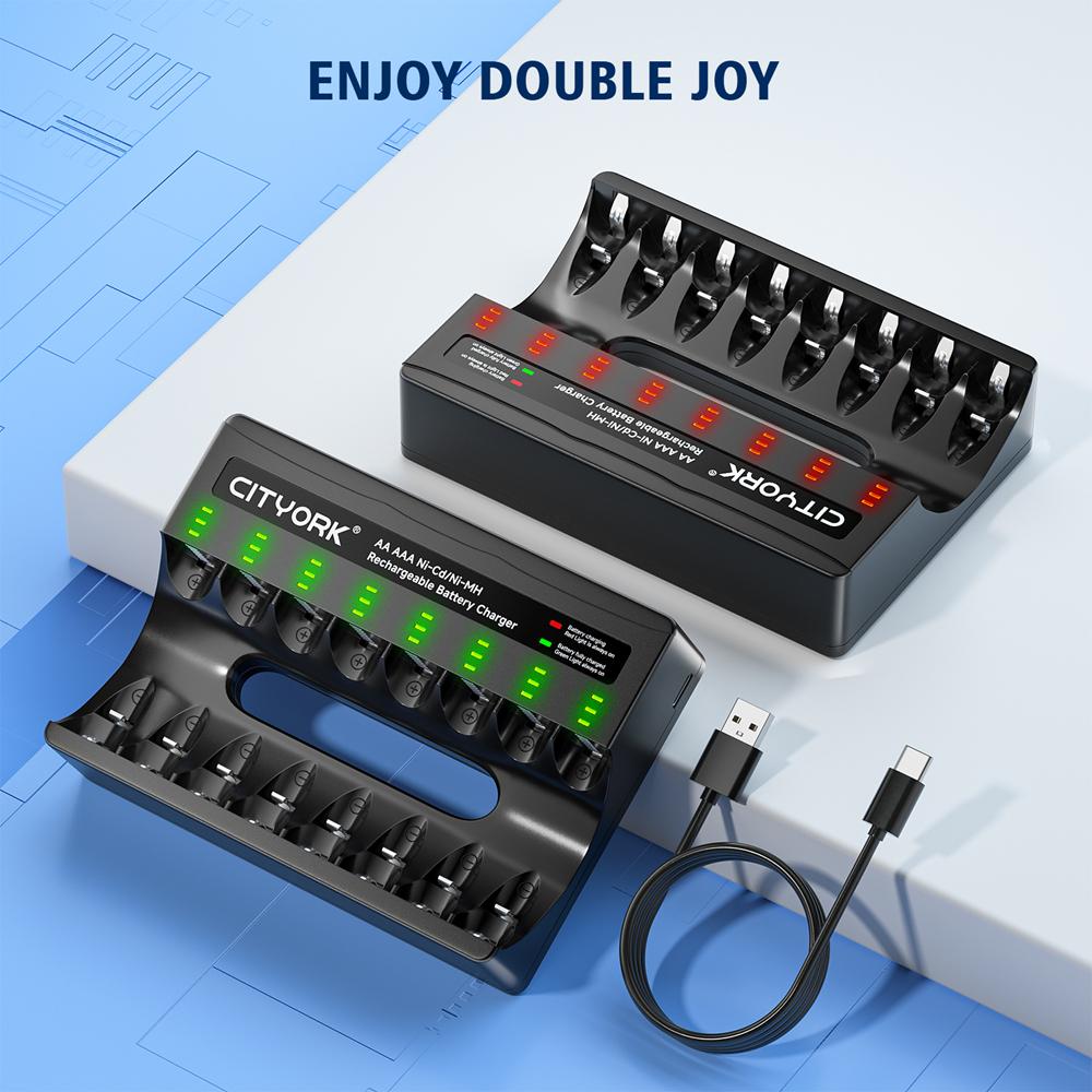 1.2V NI MH AA 2a Rechargeable Batteries 3000mAh Aa Ni-mh Battery+8 Solt LCD Charger For 1.2V NIMH 2a 3a Batteries Aa Aaa Battery