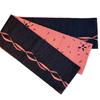 [Warakugure] Kiryu-ori Reversible Yukata Obi (Cotton Touch Ribbon) Made In Japan (Black Pink)