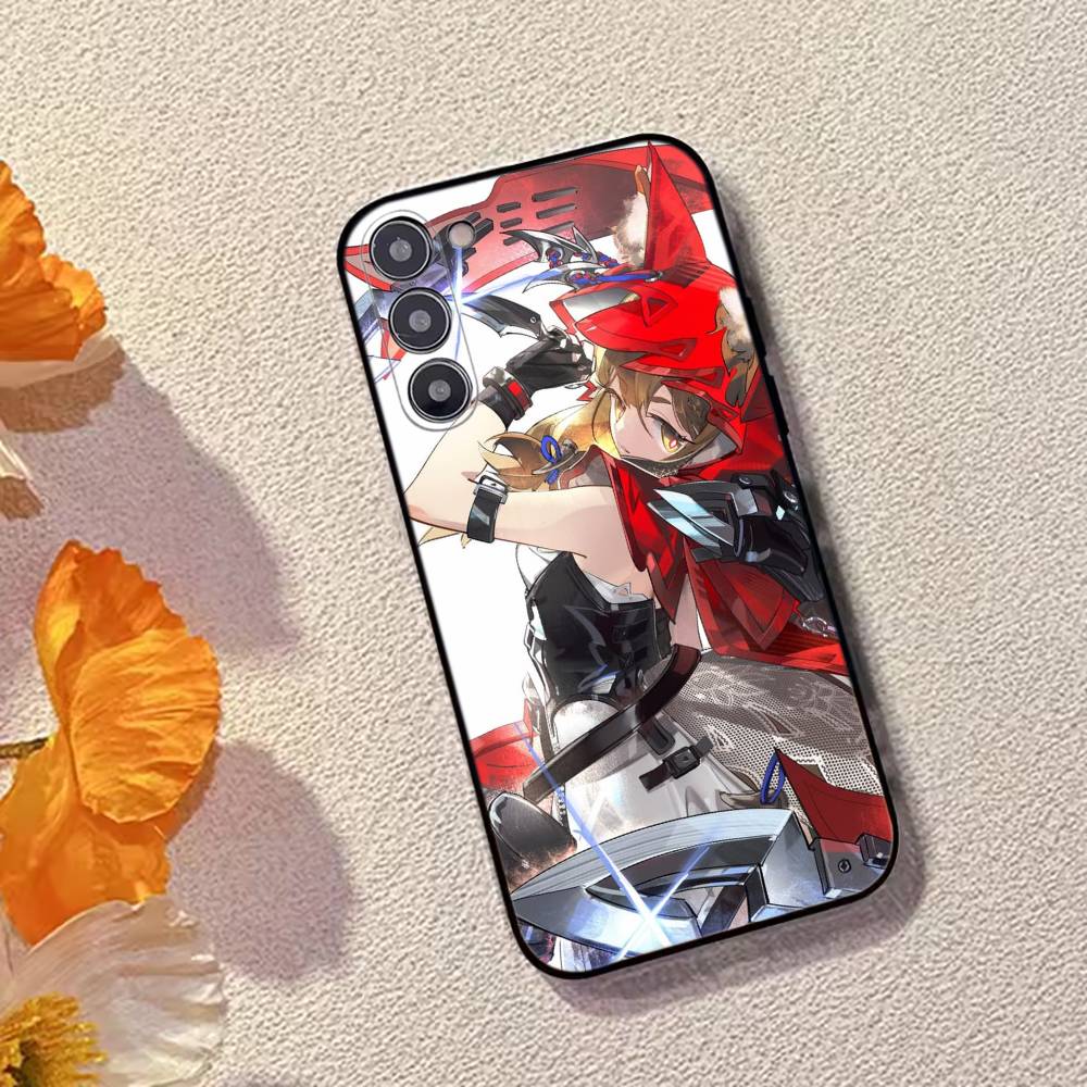 Spiel A-Arknights Endfield Handyhülle Für Samsung Galaxy A73,A72,A71,A70,A53,A52,A51,Andere Weiche Schwarze Hülle