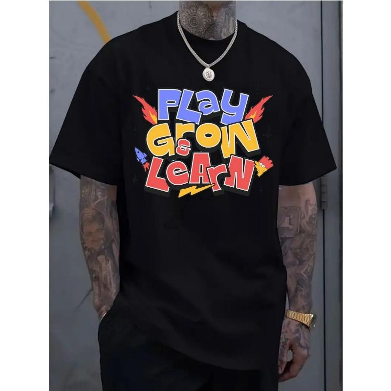 

Европейские размеры Мужская повседневная спортивная рубашка с коротким рукавом, модный 2D-принт, эластичная и удобная S чёрный