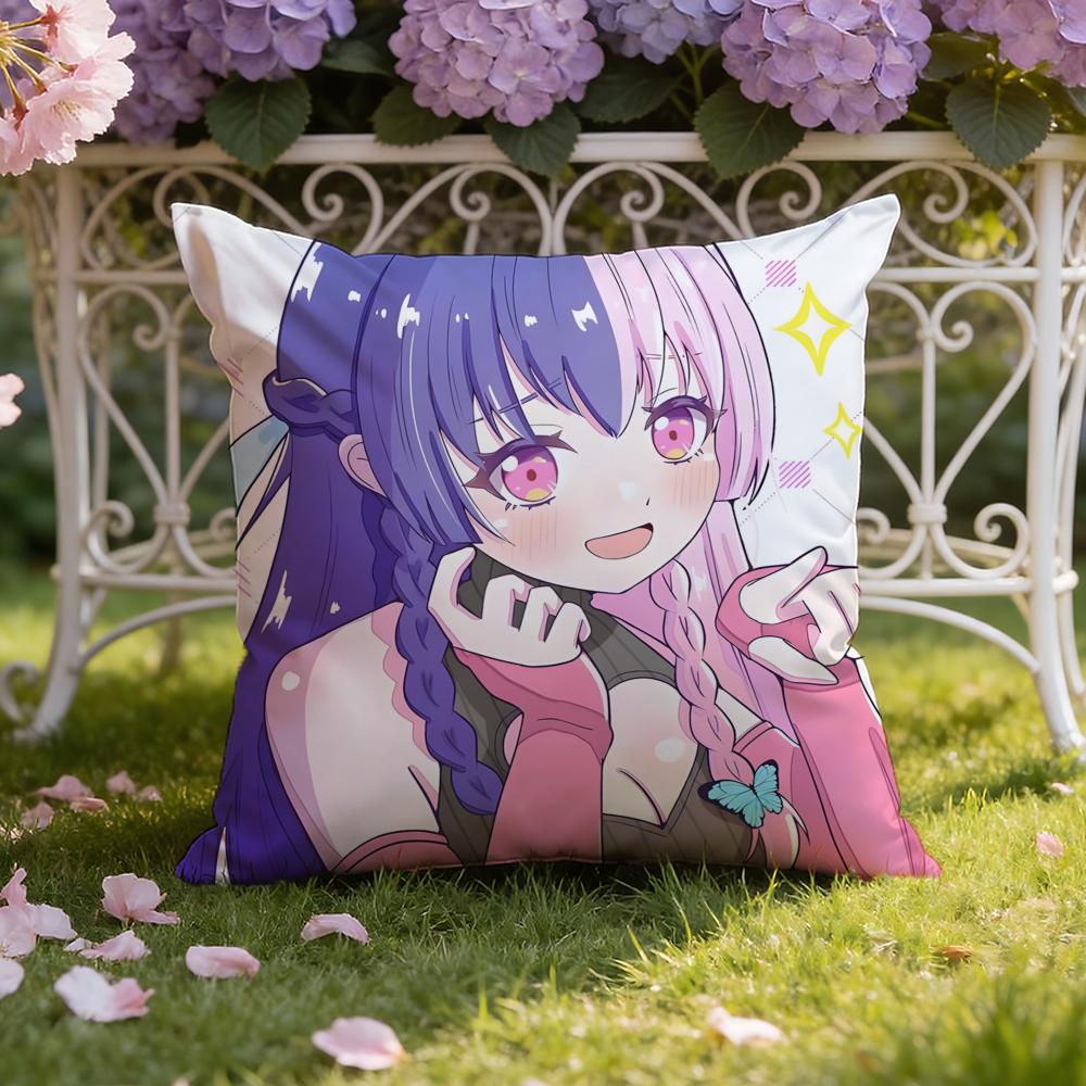 2.5 Dimensional Seduction Anime Cushion Cover Home & Car Dual-Scene Pillow Cover: Reversible for Premium Comfort