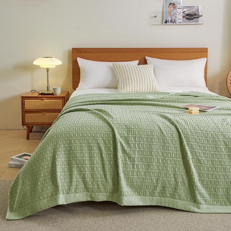 Vintage Baumwoll-Handtuchdecken für Betten Sommer Frottee-Handtuchdecke Sofabezug Bettwäsche Bettbezug für Bett Decken zum Überwerfen